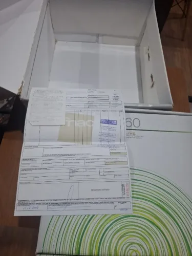 XBox 360 do ano de 2006 de coleção completo na caixa com nota fiscal da época