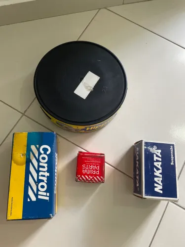Kit cilindro, rolamento roda, pivô, pastilha freio dianteiros