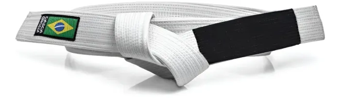 Faixa Branca Jiu Jitsu 12 Costuras Cascagrossa - Original