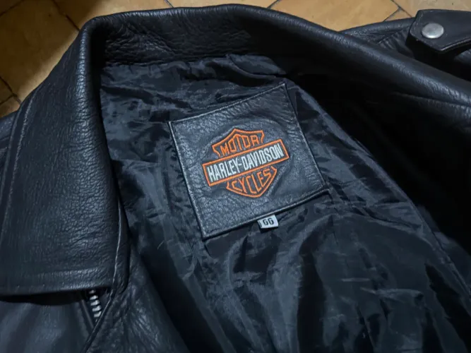 Jaqueta de couro Harley Davidson