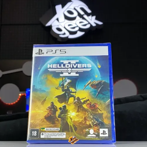 Jogo Helldivers II | PS5 | Produto Lacrado | Ação Tática em Equipe - PRONTA ENTREGA