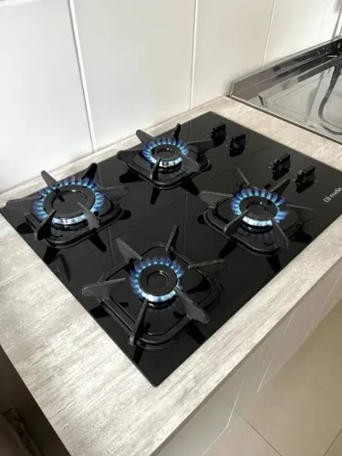 Cooktop Mueller 4 Bocas + Balcão em MDF | Conjunto Moderno | Excelente Estado
