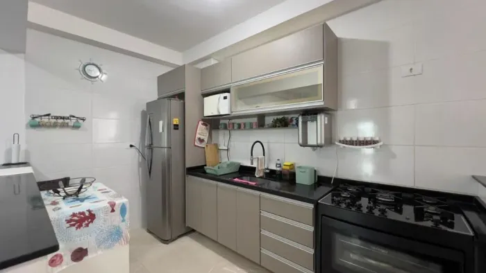 Apartamento Vista Mar em Mongaguá | 2 Quartos (1 Suíte) | 78m² | Mobiliado | Lazer Complet