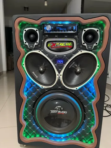 CAIXA RESIDENCIAL- EXTREME JBL TARAMPS TIGER JFA