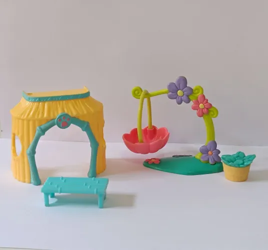 Littlest Pet Shop - Pets in the jungle (Safari, #1451, #1449, #1452)