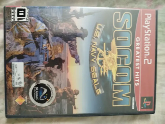 Jogo PS2 SOCOM u.s. navy seals LACRADO