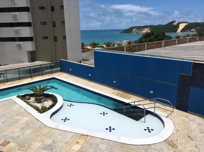 Oferta!! Lindo Apartamento Mobiliado No Condomínio Cristallo Beach - Ponta Negra