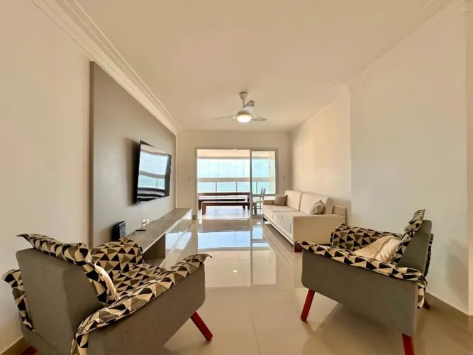 Apartamento com 4 dormitórios à venda, 213 m² por R$ 3.200.000,00 - Canto do Forte - Praia