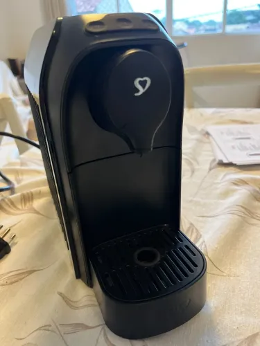Cafeteira 3 Corações Preta