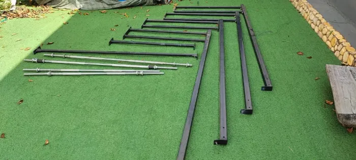 Rack Crossfit + barra supino (2 racks e 4 barras )