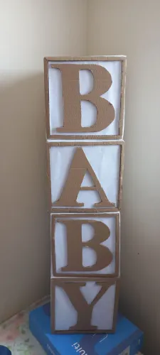 Caixa baby chá de bebê 