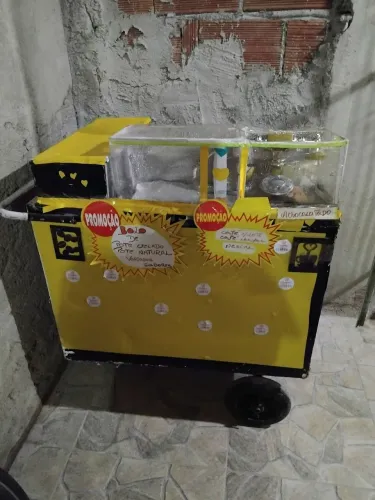 Carrinho prático de alimentação