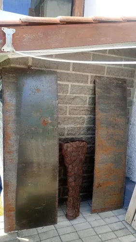 Ferros para decoração antigos