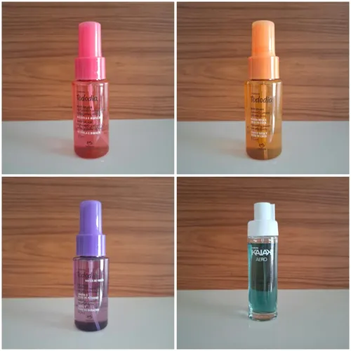 Mini Bodysplash e Mini Perfume Natura
