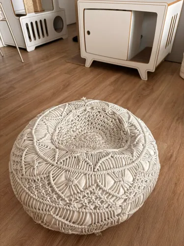 Puff macrame 