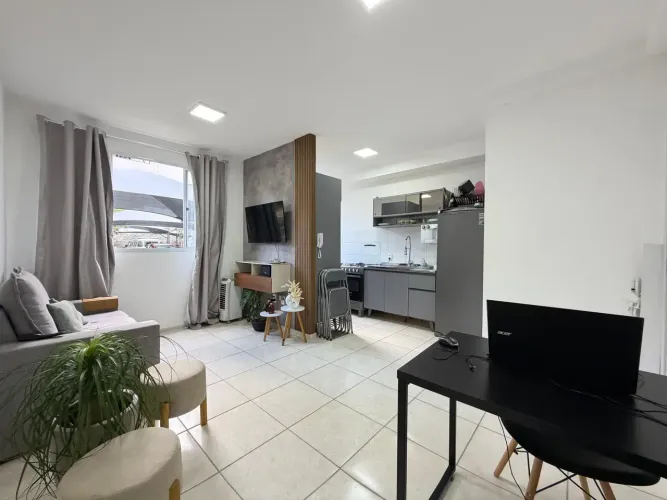 Apartamento com 1 quarto - 1 vaga