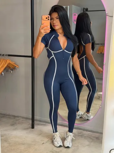 Macacão para academia feminino 