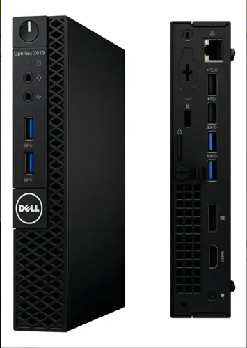 Cpu Mini Dell Optiplex 3050 i3 Sétima Geração 8 Gigas DDR4 SSD 256 Gigas Somos Loja