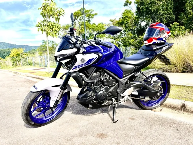 Vendo Yamaha MT-03 2022 - Baixa Quilometragem | IPVA 2026 Pago | Estado de Zero
