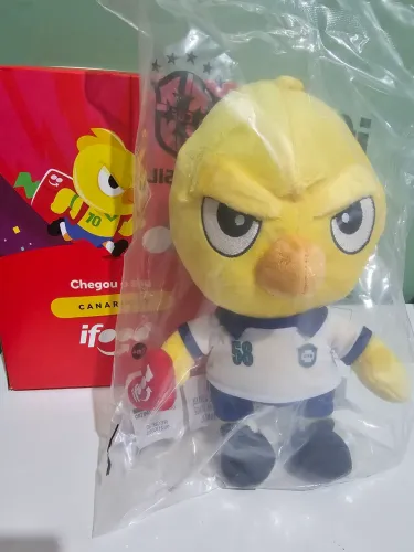 Canarinho ifood 58 na caixa com card lacrado
