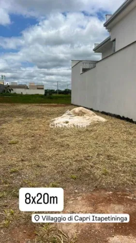 Terreno à venda, 160 m² por R$ 100.000,00 - Villagio DI Capri - Itapetininga/SP