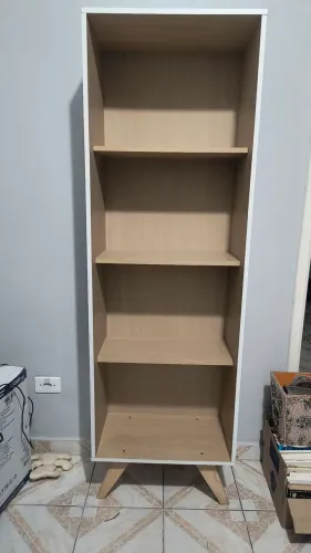 Conjunto Rack e Livreiro