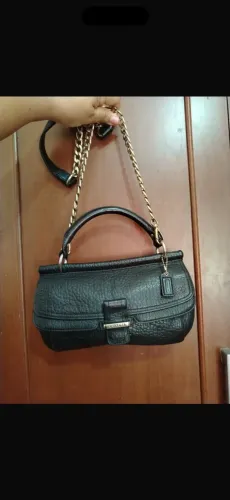 Coach puro couro original