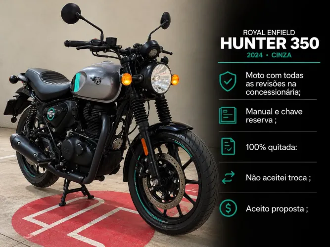 Hunter 350 - 2025 - IMPERDÍVEL