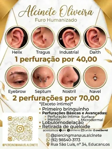 Piercing barato