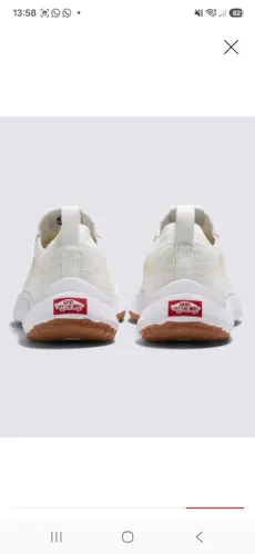 tênis ultrarange vr3 true white da marca vans