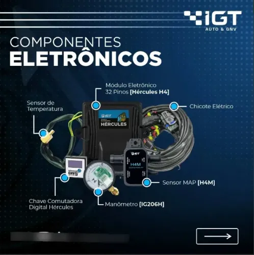 kit GNV GERAÇÃO 5