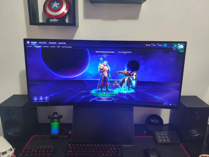 Monitor Ultragear Curvo Ultrawide LG 34 Polegadas
