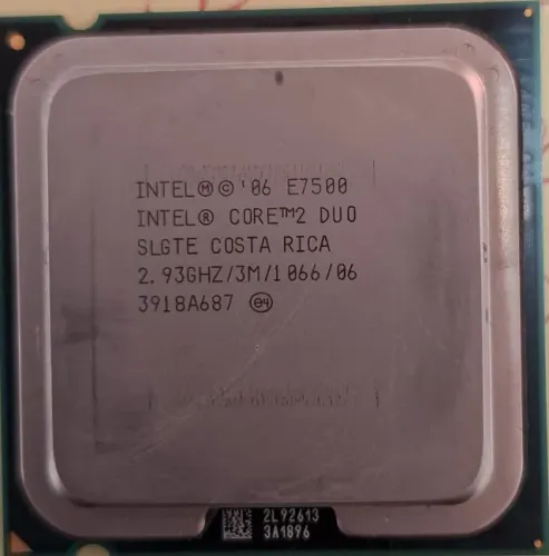 Processador Intel Core 2 Duo E7500