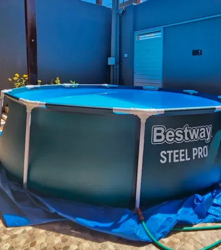 Piscina estrutural 5 mil litros nova