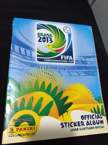 Álbum fechado lacrado Brasil 2013 Fifa
