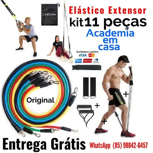 Equipamento para malhar em casa academia são 11 produto.