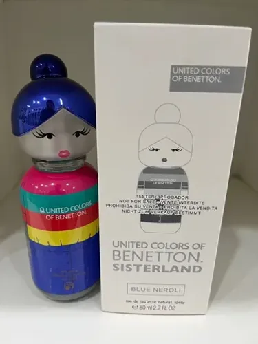 Perfume Tester Sisterland Blue Neroli edt 80ml United Colors of Benetton