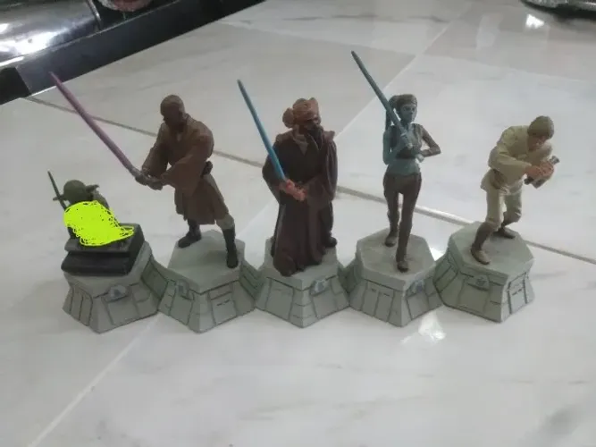 Peças de xadrez do star wars ( Ver Descrição)