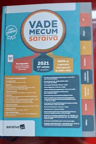 Vade Mecum 32a. Edição 2021 Sem marcas de uso