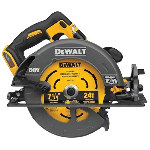 Serra Circular Dewalt Brushless 7.1/4 60v Max Liion Solo