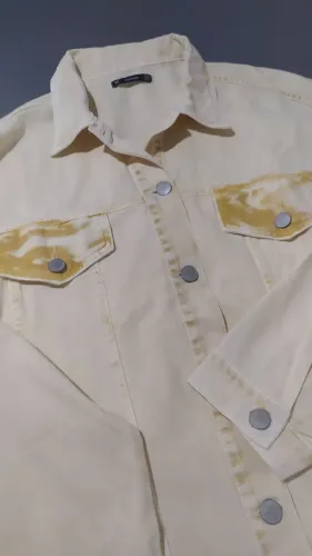 Jaqueta jeans Hering Stoned 
