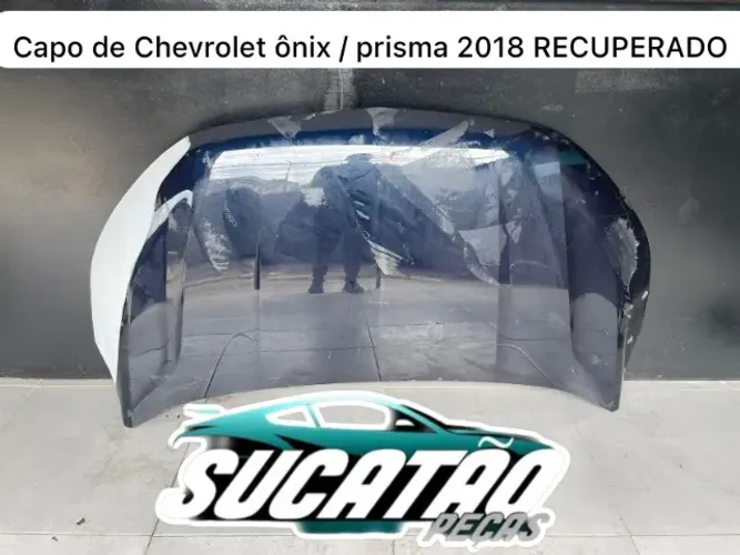 Capô de Chevrolet Ônix/Prisma 2018 Recuperado