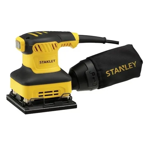 Lixadeira orbital Stanley SS24 amarela 60Hz 240W 220V Novo Lixadeira