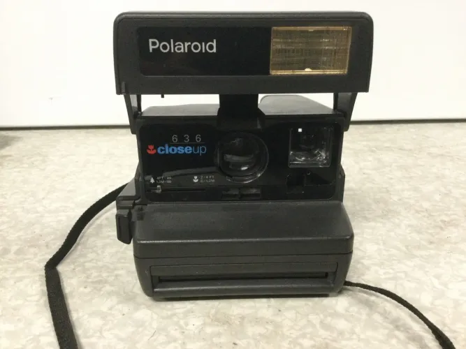 Câmera polaroide