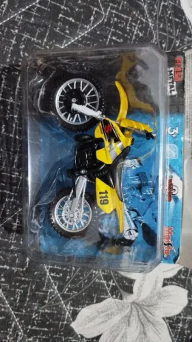 Moto de Metal - Brinquedo Infantil