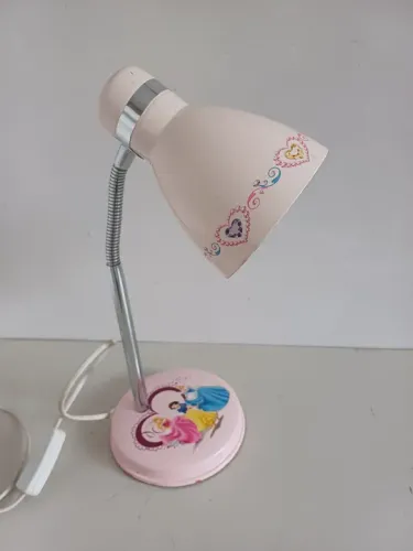 Abajur luminaria de mesa Infantil Princesa Disney