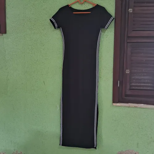 Vestido longo coladinho