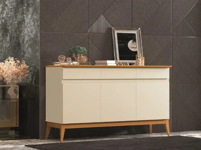 Buffet Bancada MG 1.40m Estilo Retrô! frete e Montagem Grátis.