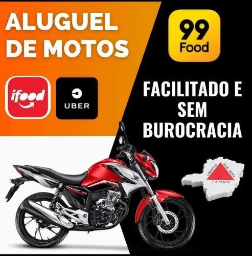 ALUGUEL DE MOTOS 160CC