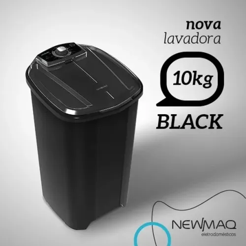 Tanquinho 10kg Newmaq Preto **novo na caixa**
